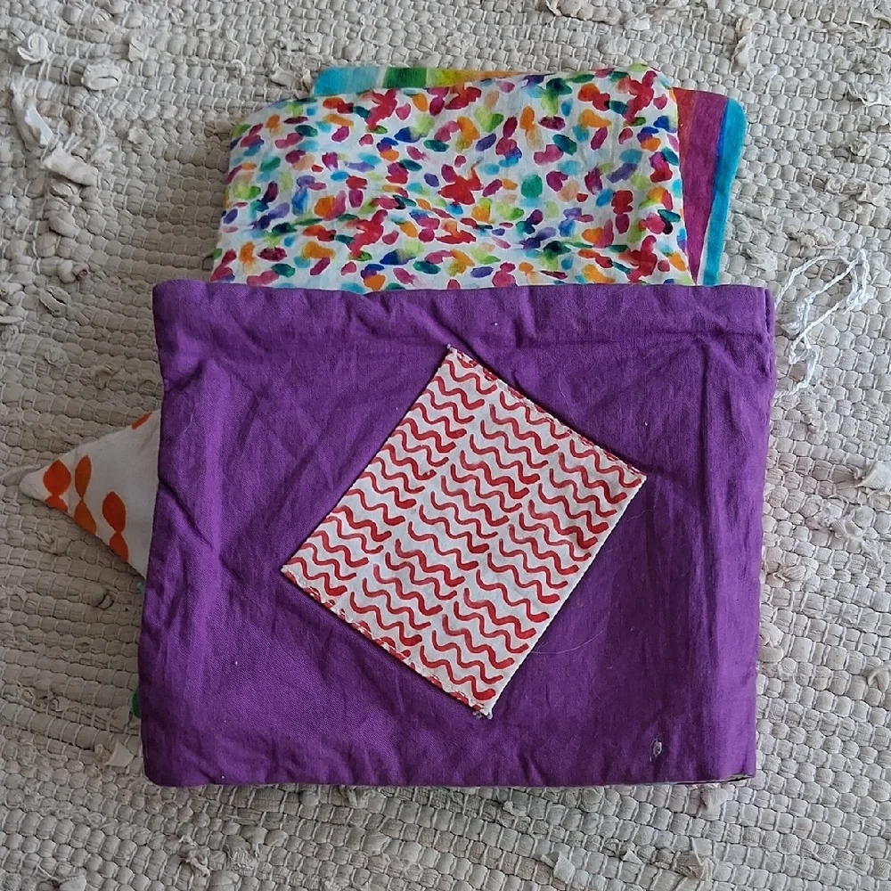 Lovevery Cloth Book Flash Card Slots No Cards With Book